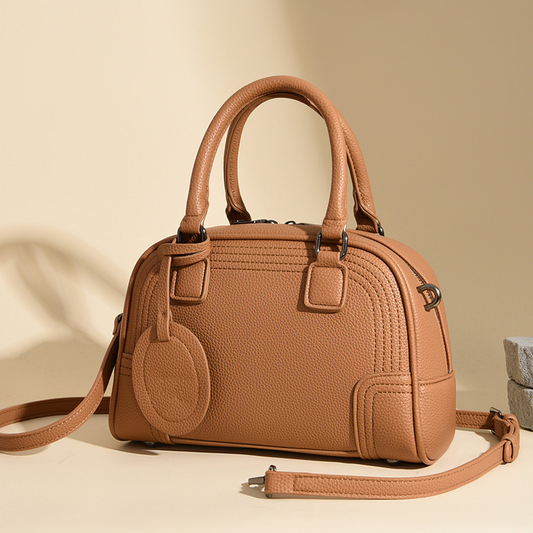 Sac Boston pour femme 2025 — Sac à bandoulière tendance en forme de coquille